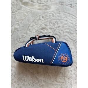 Wilson Roland-Garros Limited Edition Mini Bag Navy French Open Logo
